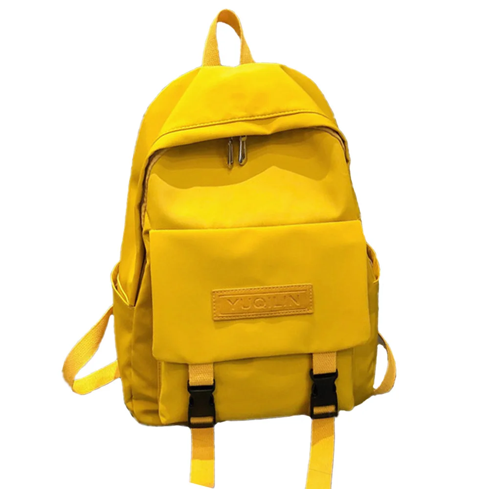 

Summer Ladies Backpacks Nylon Waterproof Breathable Wild Ccampus Backpack New Casual Sen Series Simple Student Bag Travel Bag