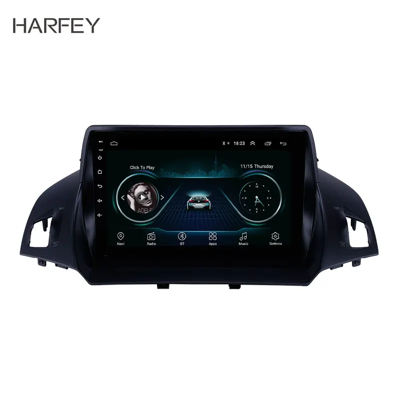 Harfey Android 8,1 9 дюймов HD gps Автомагнитола для 2013 Ford Escape с поддержкой Wi-Fi AUX резервная камера Carplay SWC