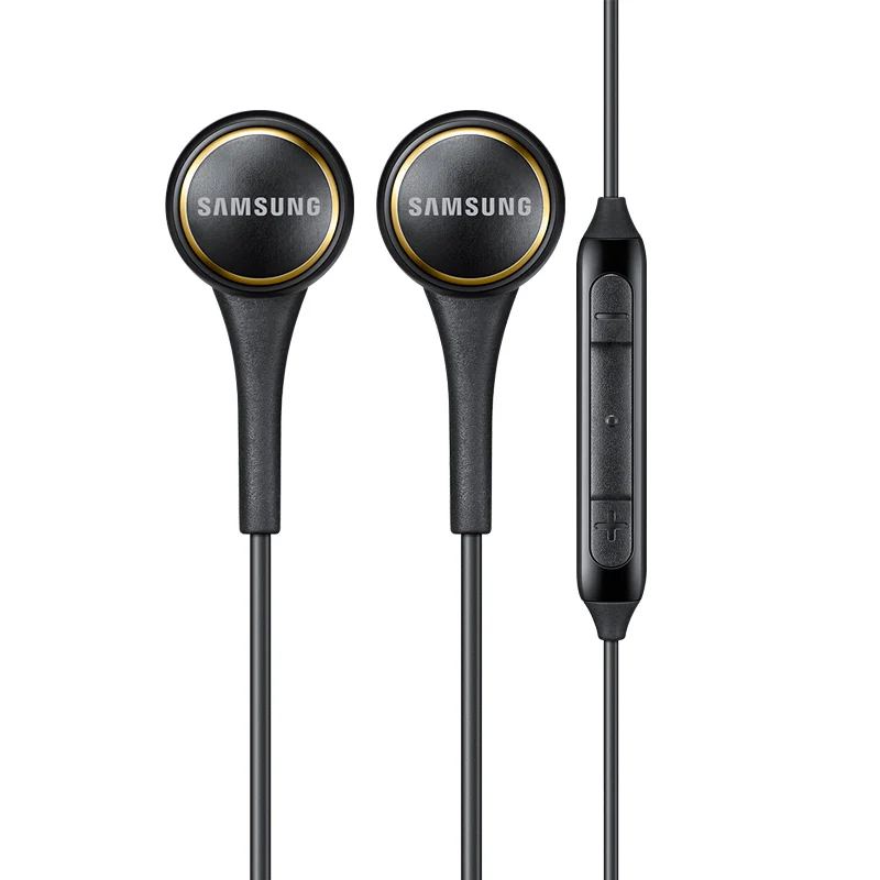 Оригинальные спортивные наушники-вкладыши SAMSUNG EO-IG935, музыкальные наушники, черные/белые, стерео басы, 3,5 мм, для музыкальных телефонов Android