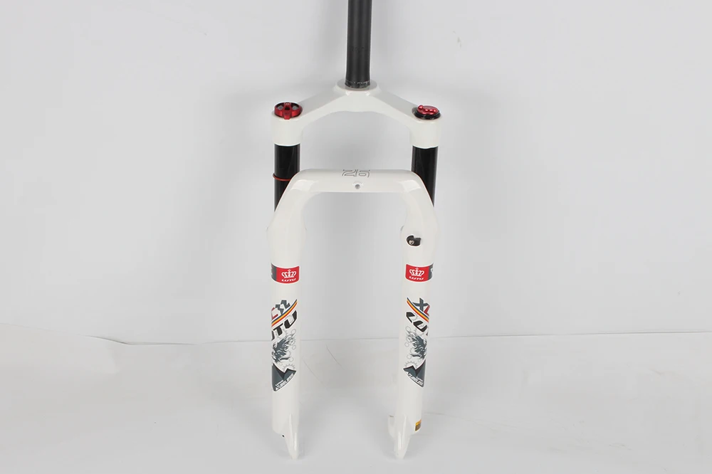 26x4," передняя вилка из алюминиевого сплава для велосипеда, дисковый тормоз, 120 мм, для путешествий, для снега, MTB, горный велосипед, велосипедная пневматическая подвеска, вилка