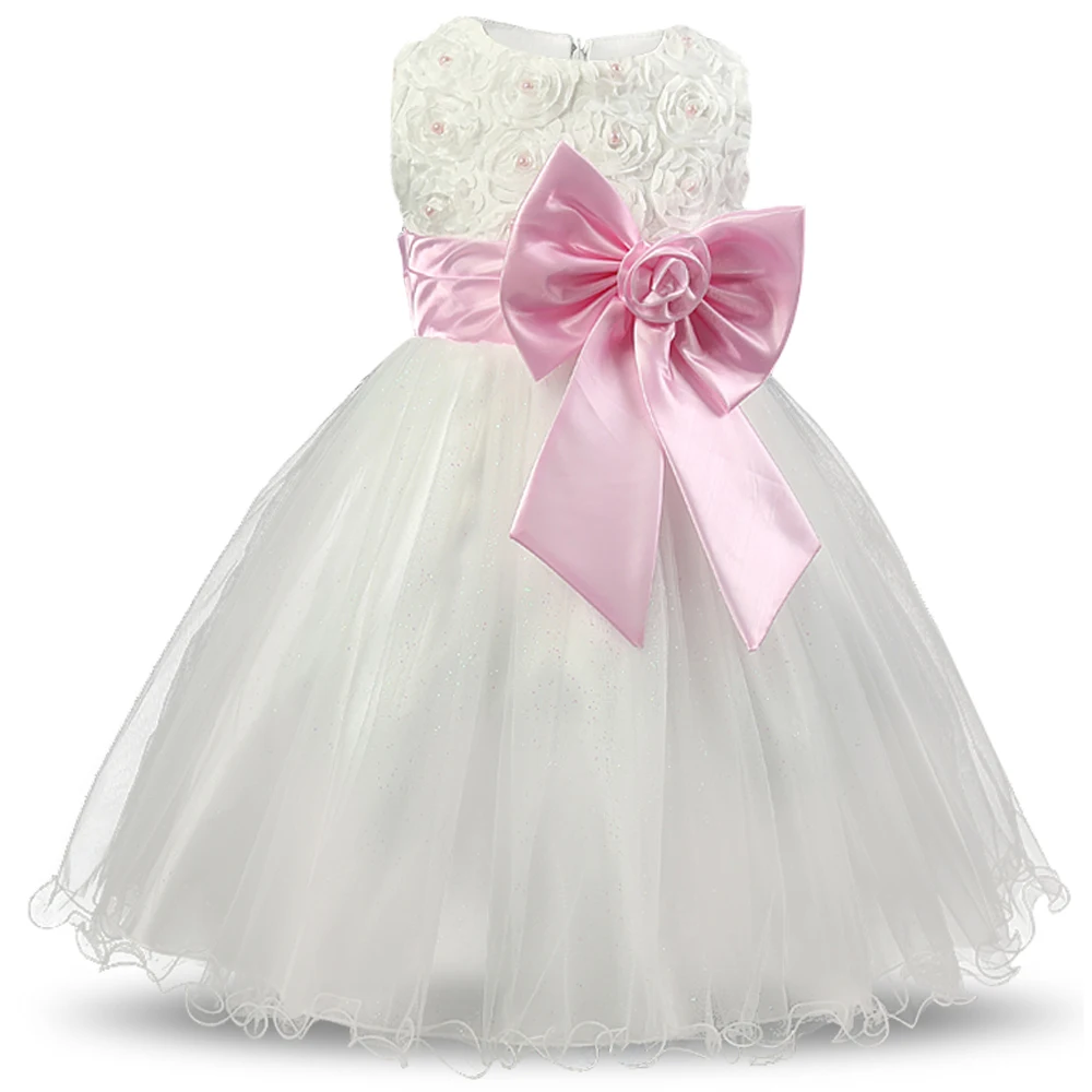 Flower Wedding Girls Clothing Dresses Baby Girl Princess Infant Dress
