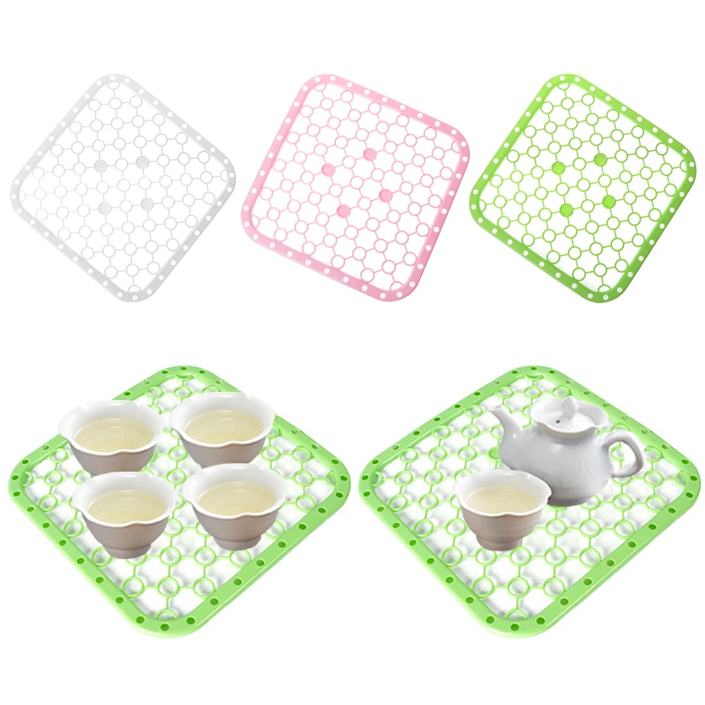 Multifunction Silicone Table Placemat Vegetables Dishes Sink Drying Rack Draining Board Mat Big Grids Kitchen Insulation Pad huismerk kopen in de aanbieding Multifunction Silicone Table Placemat Vegetables Dishes Sink Drying Rack Draining Board Mat Big Grids Kitchen Insulation Pad huismerk kopen in de aanbieding