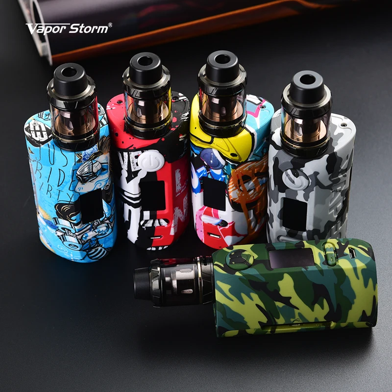 

Original Vapor Storm Puma 200W Electronic Cigarette Kit 230W Mod Kit VW TC Vaporizer Atomizer Dual Battery Vaporizer Vapor