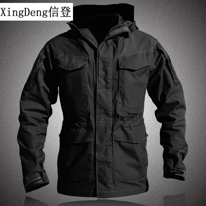 XingDeng Повседневная тактическая ветровка мужская зимняя Осенняя водонепроницаемая куртка Военная летная пилот верхняя одежда военная мода одежда