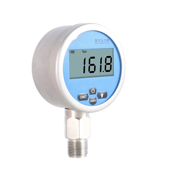 

Battery Supply and LCD Display -0.1..0~100Mpa Measuring Range Water pressure gauge Digital