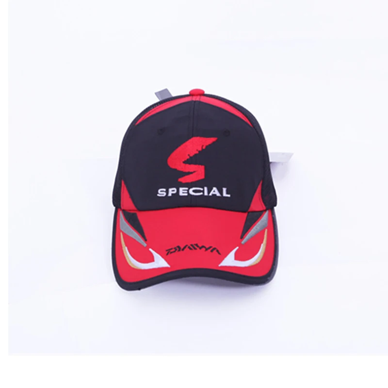 Billig Neue DAIWA Angeln Caps Männer Einstellbare Mesh Hut Outdoor Sport Hüte Mit Brief für Wandern Camping