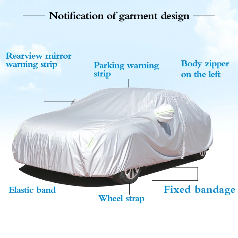 Водонепроницаемые чехлы для автомобиля Размер S/M/L/XL/XXL SUV YL/YXL/YXXL универсальные