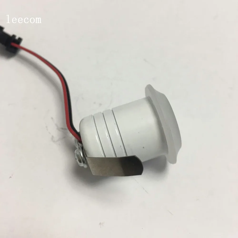 

10pcs dimmable LED Mini Cabinet Downlight 3W diameter 20mm AC230V white Frame Recessed Ceiling No Flicker Spot Lights For Home