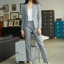 Ladies suits for office Blazer and pants set for women Womens suits set 2 pieces Casual pants and suit 2019 new women's clothing