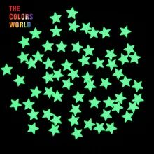 TCYJ825 font b Glow b font in dark Glitter Yellow Green Light Color long last glowing