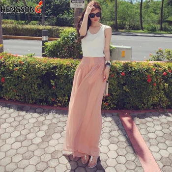 

Summer Female Boho High Waist Loose Thin Section Wide Range Of Chiffon Legs long Leg Pants Korean Pant Fashion Sexy