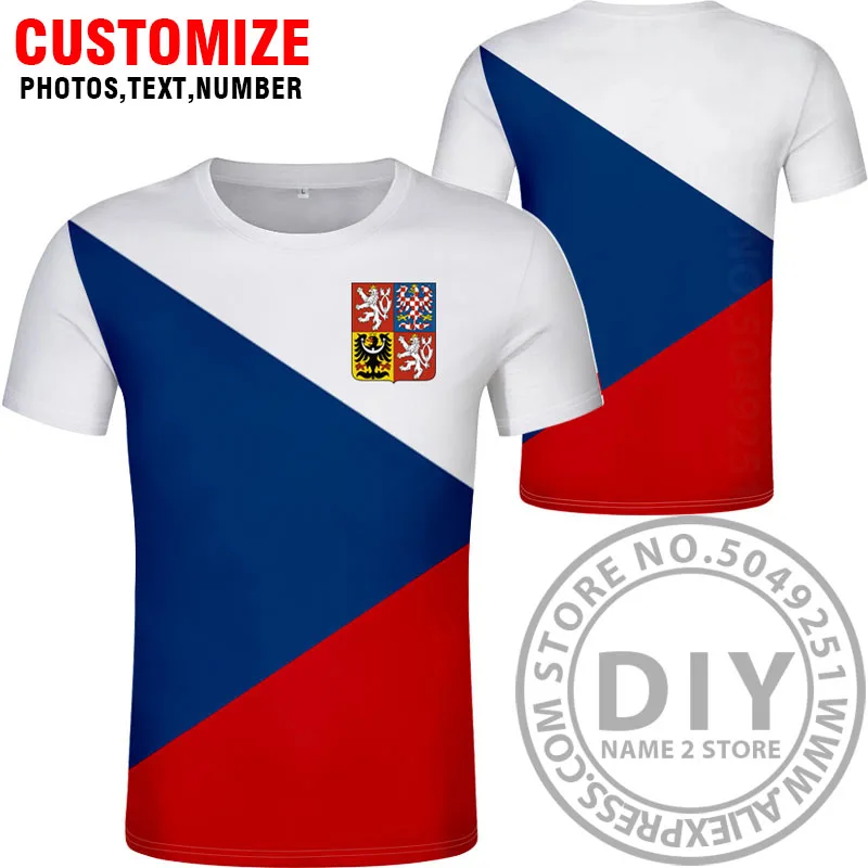 Футболка в чешском стиле; ; изготовление под заказ; номер cze; футболка с национальным флагом; Цвет Черный; одежда для колледжа