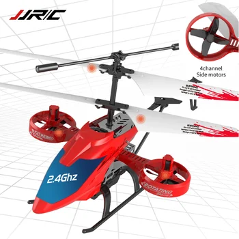 

JX02 Flying RC Helicopter 2.4G 4CH Altitude Hold Remote Control RC Drone Crash Resistant Quadcopter Aircraft VS SYMA W25 S39