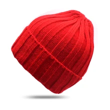 Женские шапки и кепки, Осенние вязаные теплые шапки, одноцветные зимние шапки для женщин, шапки в стиле хип-хоп, шапки для девушек, женские шапки