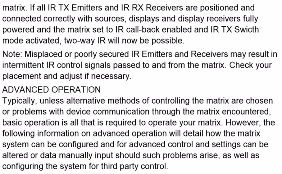 super IR control system 3