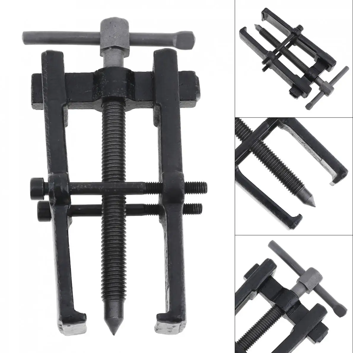 

New 4 Inch Two Claw Puller Separate Lifting Device Pull Strengthen Bearing Rama with Screw Rod for Auto Mechanic Hand Tools