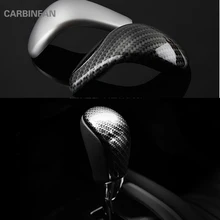 Автомобиль Шестерни рукоятка рычага переключения передач крышка отделка Стикеры центральной консоли Шестерни Цельнокройное Чехлы для Nissan X-Trail Rogue T32 20162 C529