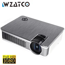 WZATCO CT580 Android 7.1 Full HD LED Projector 3800Lumen Home Theater Portable Real 1080P High Resolution Beamer LED Proyector