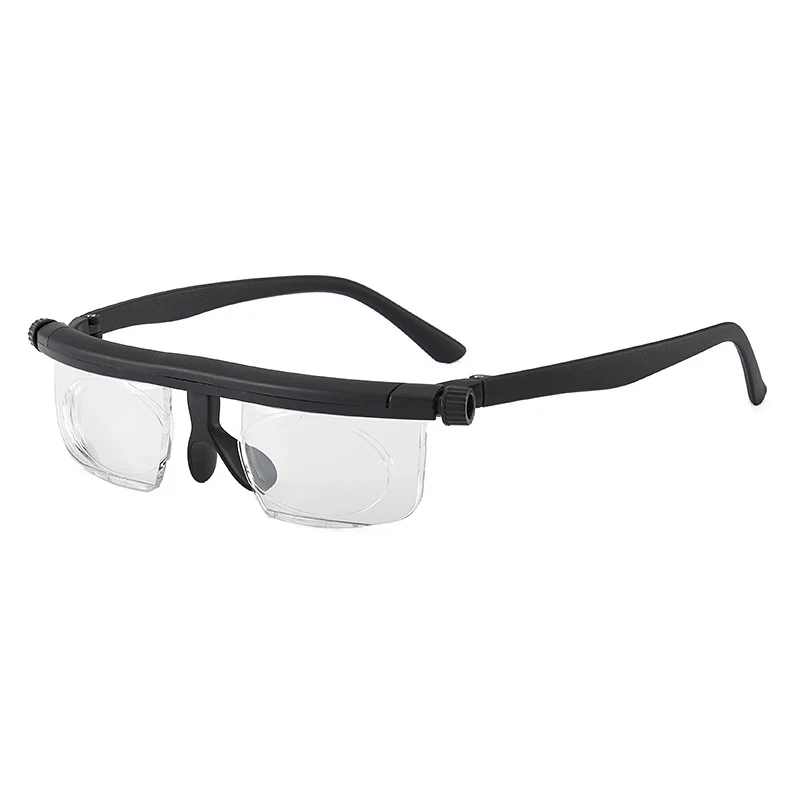 Adlens фокус регулируемые мужские и женские очки для чтения близорукость очки-6D до+ 3D диоптрий увеличительная переменная сила