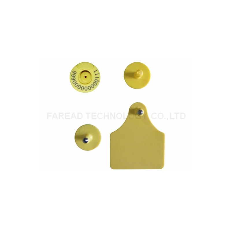 

x80pcs RFID  Ear tag  for Livestock Tracking ISO11784/ISO11785  ICAR Certification 134.2KHz HDX