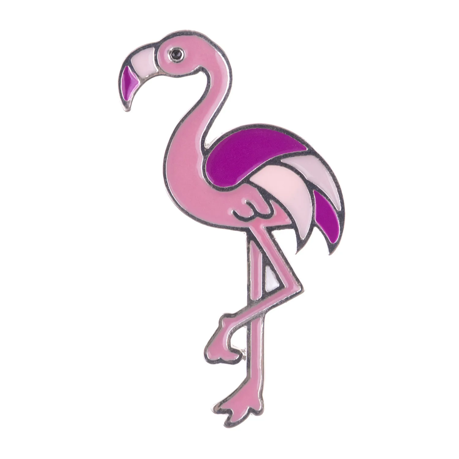 

Flamingo Icons Brooches For Women New Fashion Badge 3D Print Jewelry Brooches Shaped Pin Badges Backpack Decoration