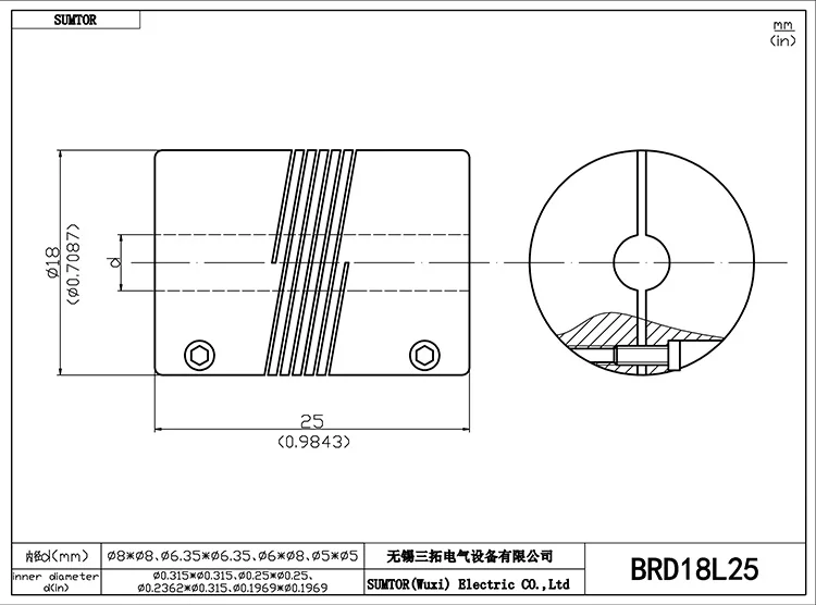 BRD18L25 