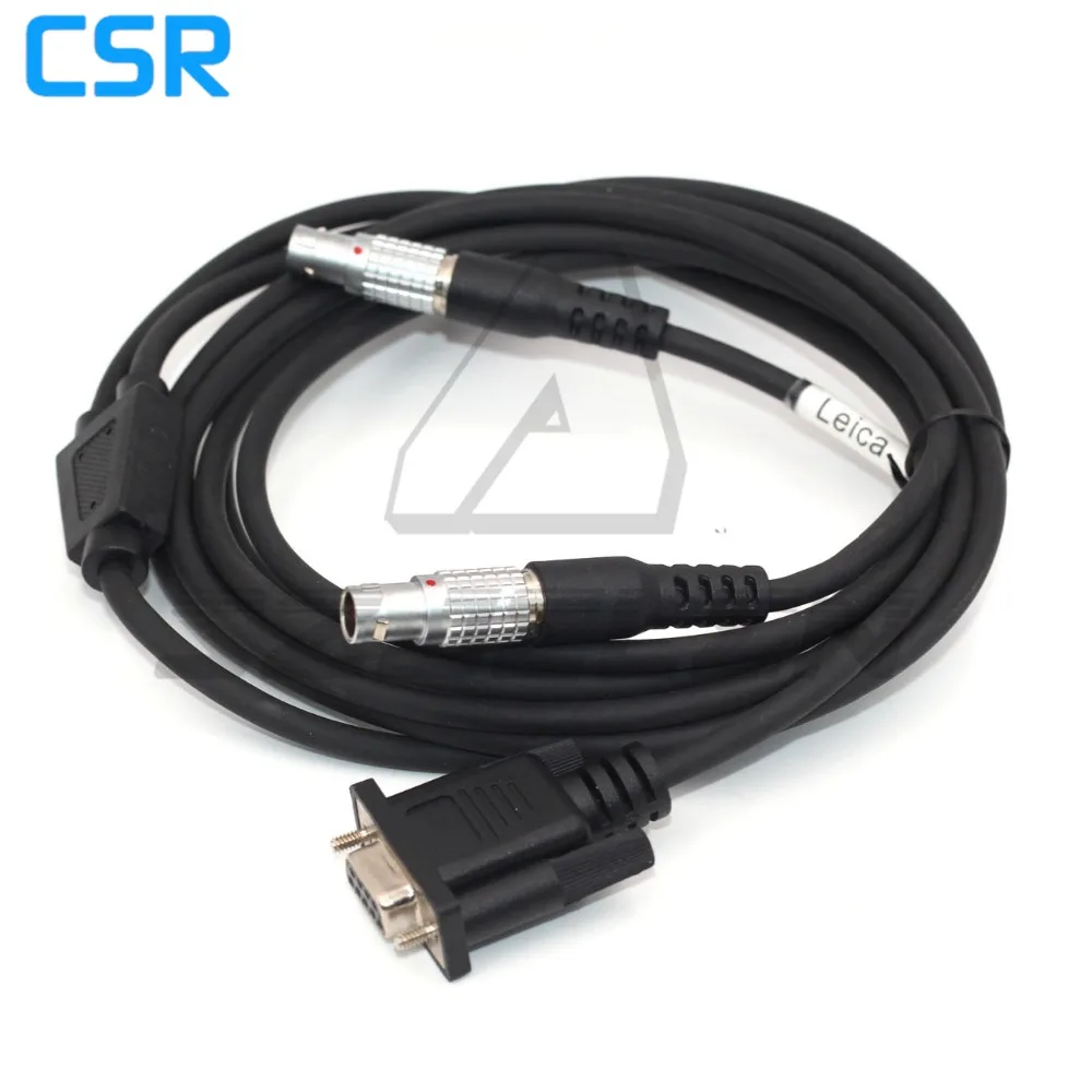 FGG 1B 5pin к 1b 7pin и DB9 разъем для y-образный кабель TM30/TS30 тахеометра к ПК DB9 и extenal batteri