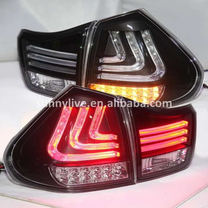 2004 2009 Year For Lexus RX330 RX350 LED Tail Lamp Chrome Housing Clear