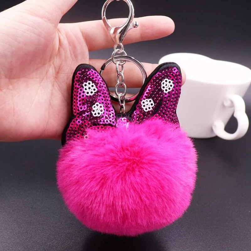 Llaveros Peluche Personalizados Bogoro Llavero Felpa Colgante Felpa,Sophisticate LLavero Bolso De Mujer, Llaveros Coche Para Señoras Niñas Mujeres