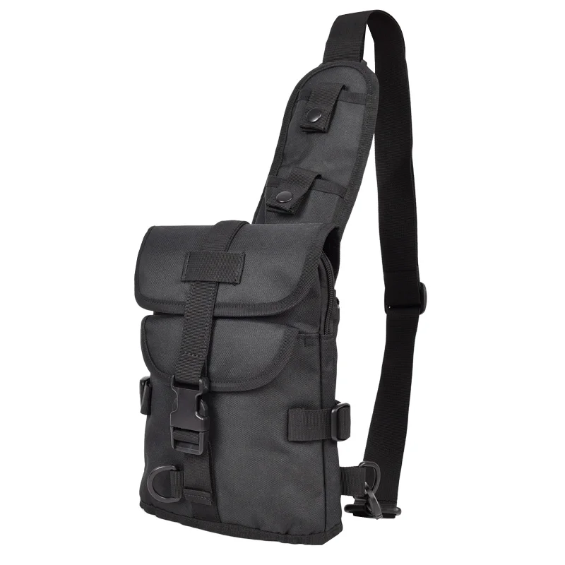 Men Military Tactical Sling Pack MOLLE Single Shoulder EDC Chest Bag