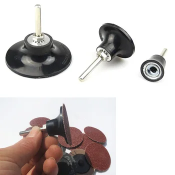 

Business & Industrial 1/2/3inch Backing Pad 1/4" 6mm Shank Screw Hole Lock Rotary Sanding Holder for Roloc Polishing Abrasive