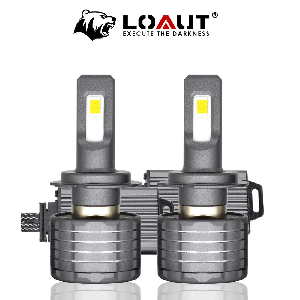 

LOAUT 2018 Super Bright LED H7 LED driver Auto Headlight Bulbs Canbus No Error 90W 12000Lm/set 6500K 9006 Fog Lamp Car Light