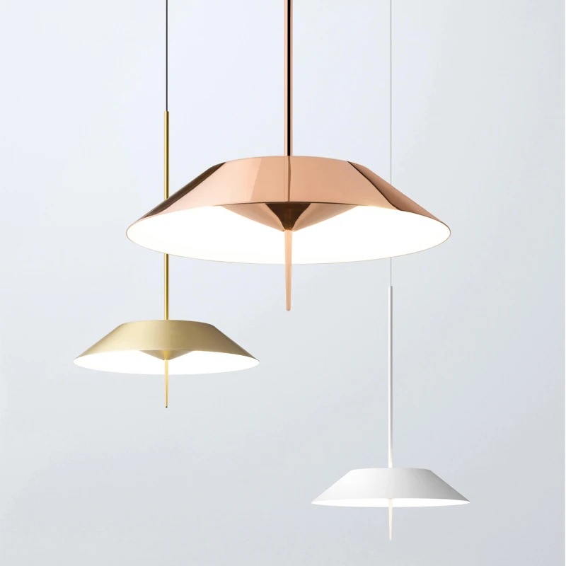 Скандинавский дизайнерский креативный подвесной светильник для гостиной, спальни, современный светодиодный подвесной светильник с геометрическим дизайном