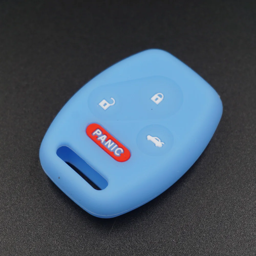 Xinyuexin силиконовый чехол для автомобильного ключа Honda 2003 2008 2009 Accord CR V Civic Insight Remote Key