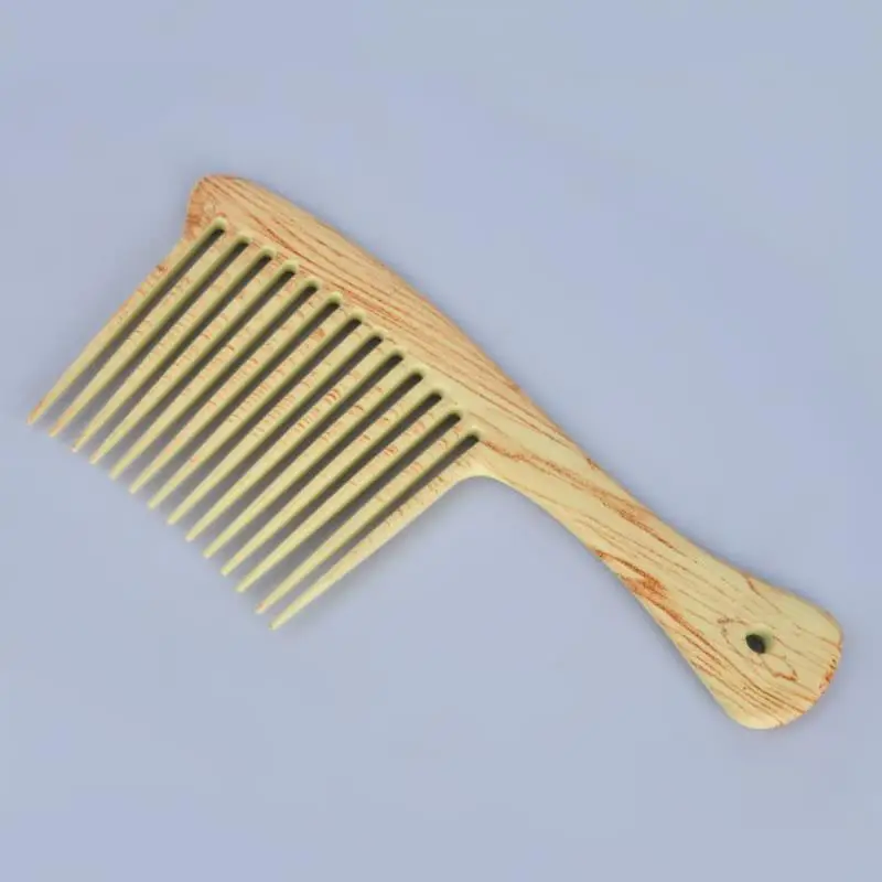 

Mayitr 1pc Large Wide Tooth Comb Hair Detangling Hairdressing Rake Comb Suitable For Salon Home Use