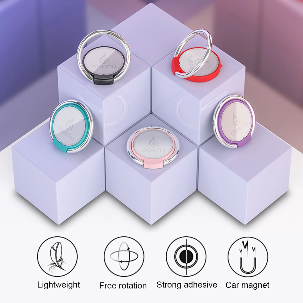 Doitmy Round Multi-Function Car Phone Holder Ring Buckle Mobile Phone Case Bracket For iPhone Samsung Smart Phone ring Doitmy Round Multi-Function Car Phone Holder Ring Buckle Mobile Phone Case Bracket For iPhone Samsung Smart Phone ring