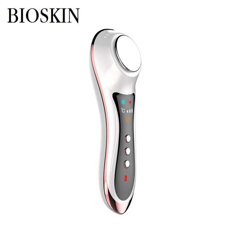 Массажер для лица BIOSKIN Anion ультразвуковой массажер горячей и холодной кожи