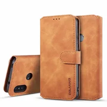Кожаный чехол-книжка в стиле ретро для Xiao mi Red mi 8A K20 7 7A 6 Pro 6A Note 6Pro mi 9 SE 8 Lite 9T чехол-кошелек с 3 отделениями для карт бизнес-Чехол