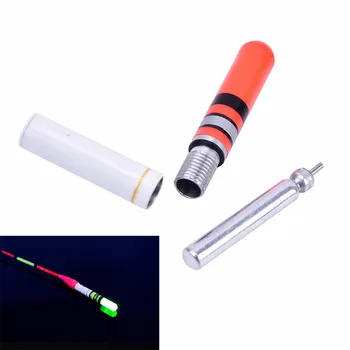 

1PC 3.7*0.46cm Fishing Luminous Float Battery Operated LED Float For Dark Water Night Fishing