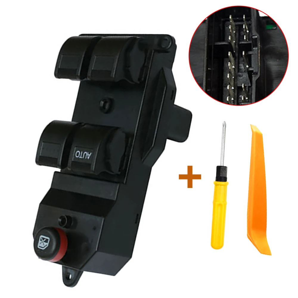 Новый левый переключатель стеклоподъемника 35750 S5A A02ZA подходит для Honda Civic CR V CRV 2002