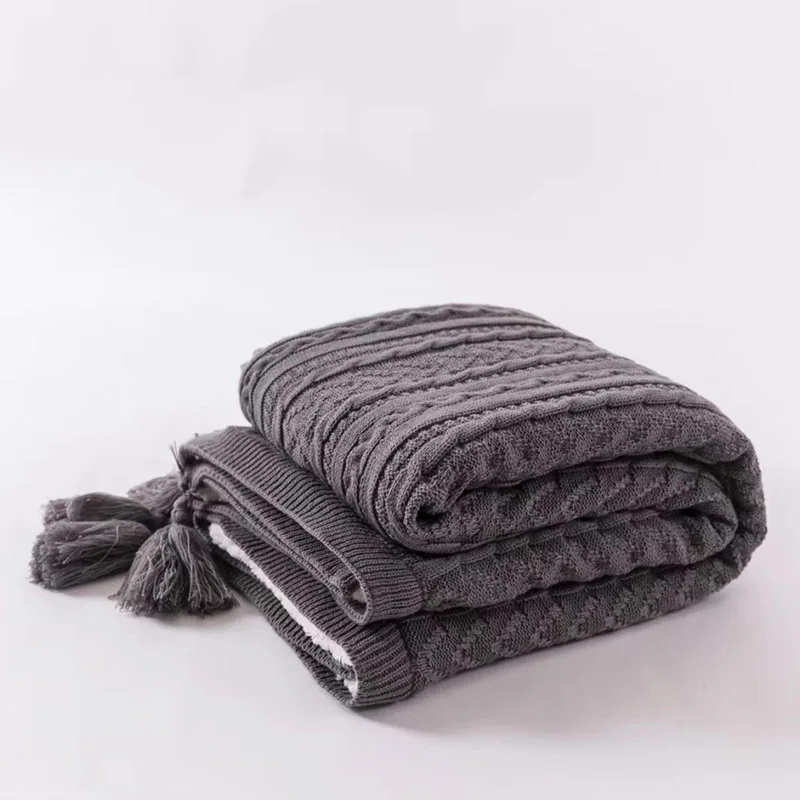

home textile new 2019 throw blanket for sofa spring autumn blankets beding for adults one piece free shipping