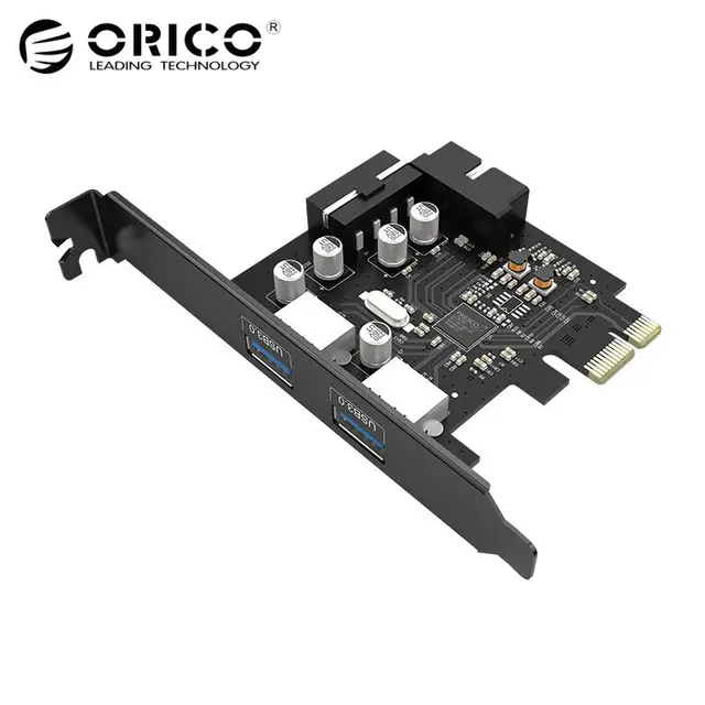 Best Price ORICO PCI post card Express Expansion Card USB 3.0 PCI-E 2 Port 15 Pin SATA to big 4 Pin Interface 5 Gbps For Computer Component Best Price ORICO PCI post card Express Expansion Card USB 3.0 PCI-E 2 Port 15 Pin SATA to big 4 Pin Interface 5 Gbps For Computer Component