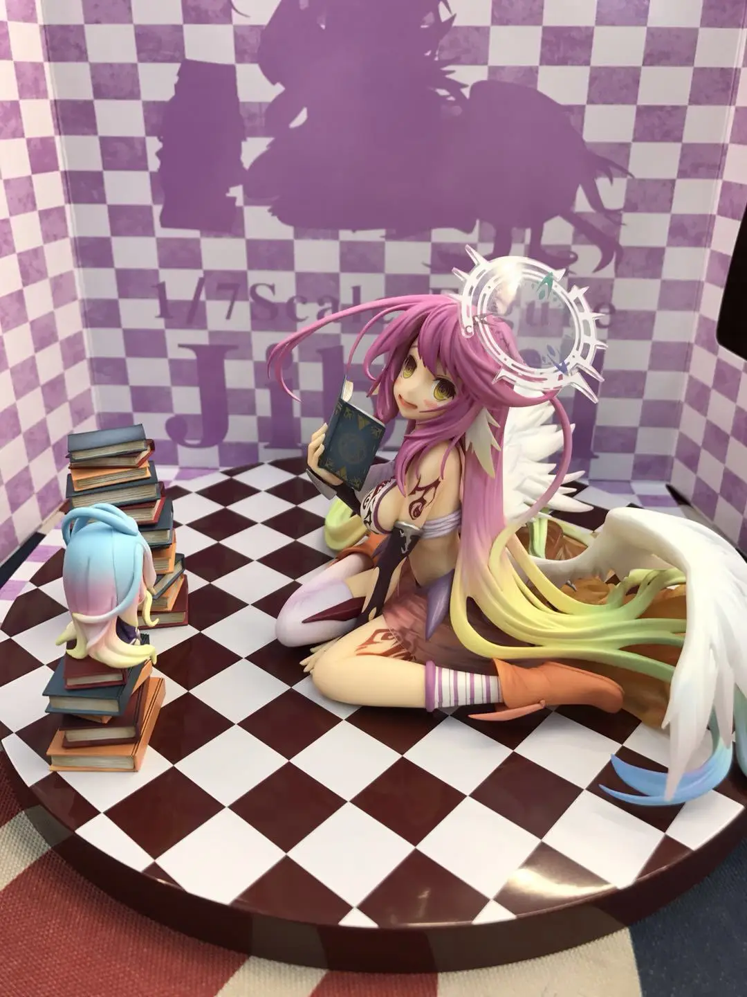 Лидер продаж японское аниме без игры жизни Flueqel Jibril фигурка игрушки кукла