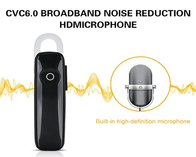 200 шт DHL M165 Мини Bluetooth наушники с микрофоном Бизнес беспроводной с функцией громкой связи для xiaomi huawei