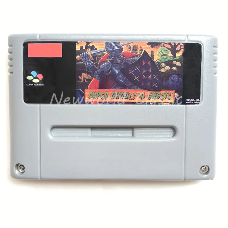 

Super Ghouls'n Ghdsts for 16 Bit Video Game Cartridge Compilation Card for EUR/PAL Version Game Console