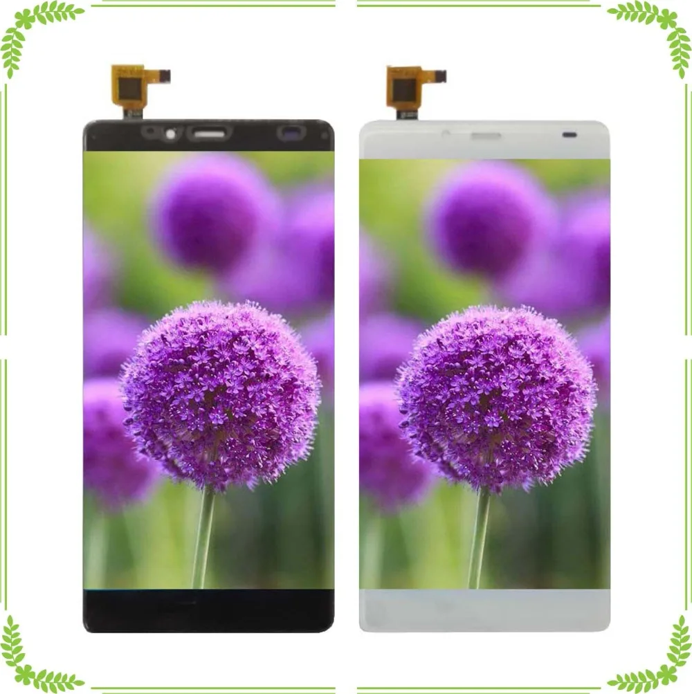 

Black White Color For Elephone S3 LCD Screen Display+Touch Screen Digitizer