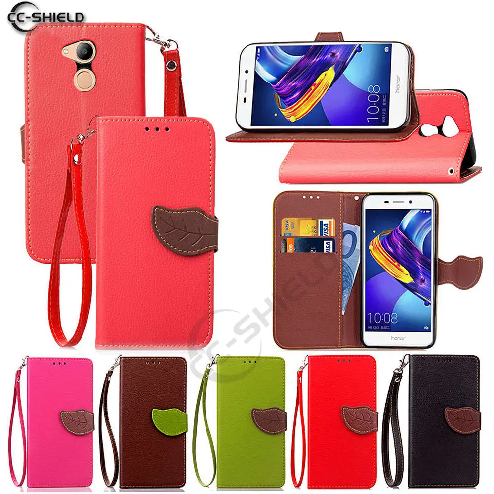 

Leaf Wallet Case for Huawei Honor 6C Pro JMM-L22 Flip Case Phone Leather Cover for Huawei Honor6C Pro JMM-L22HN Silicone Cases