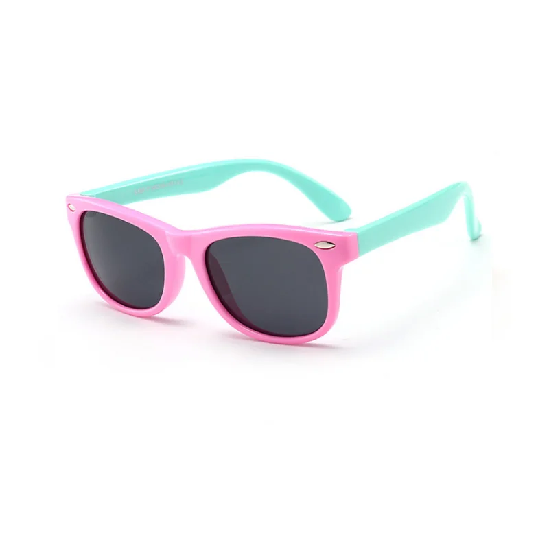 Мягкие силиконовые модные анти-излучения поляризованные солнцезащитные очки мать будьте уверены очки супер безопасные детские