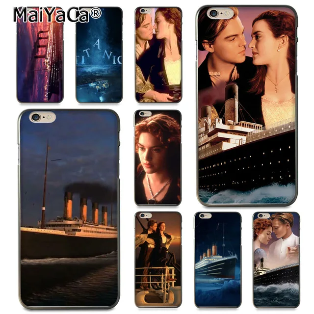MaiYaCa пленка Титаник для iPhone 4S SE 5C 5S 5 6 6S 7 8 Plus X XR XS MAX Samsung черный мягкий чехол