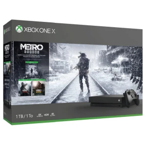 MICROSOFT xbox ONE X METRO EXODUS в 1000 Гб HDMI